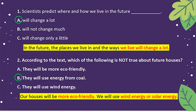 PowerPoint Tiếng Anh 6 Review 4: Skills