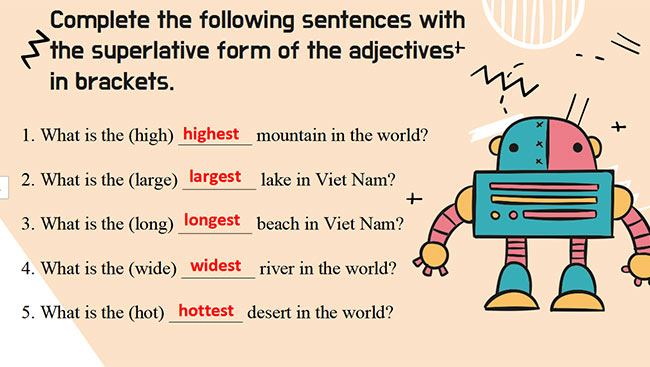 PowerPoint Tiếng Anh 6 Unit 12: Looking Back