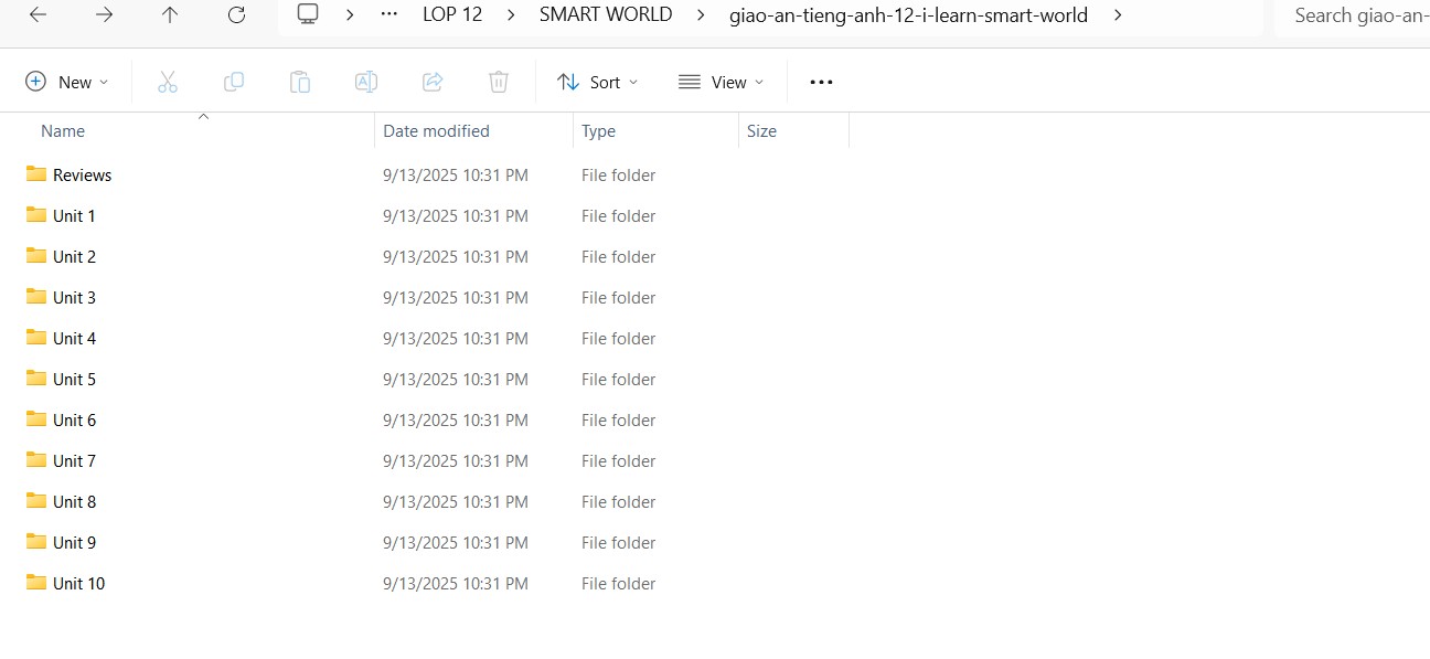 Giáo án tiếng Anh 12 i-Learn Smart World