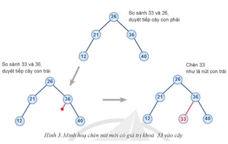 Giải Chuyên đề Tin học 12 Cánh diều bài 3: Cây tìm kiếm nhị phân