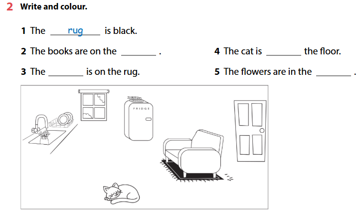 Workbook Tiếng Anh 4 Wonderful world Unit 2 lesson 2 minh họa 2