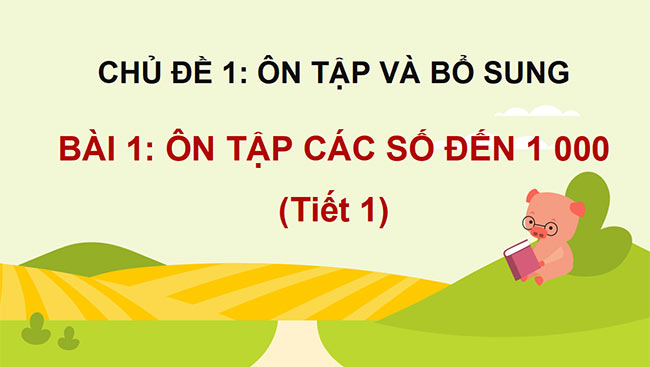 PowerPoint Toán 3 Kết nối tri thức học kì 1