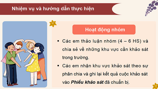 Hoạt động trải nghiệm 4 sách Cánh diều