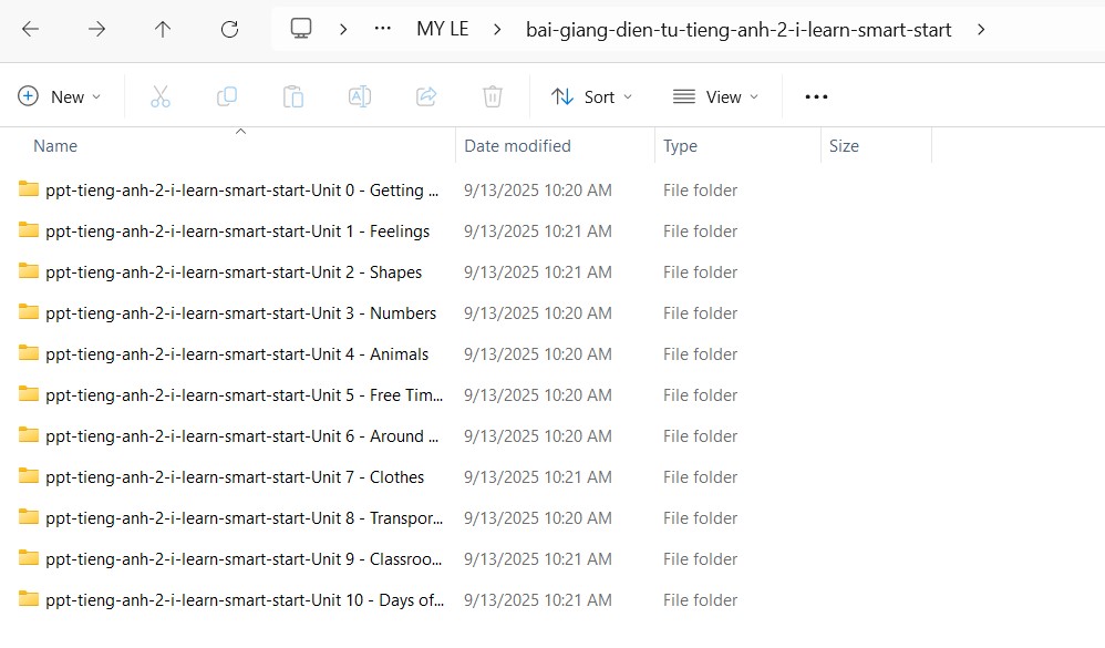 Bài giảng điện tử tiếng Anh 2 i-Learn Smart Start