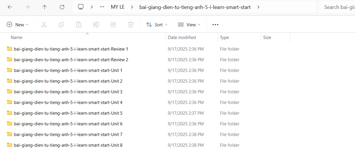 Giáo án tiếng Anh 5 i-Learn Smart Start cả năm
