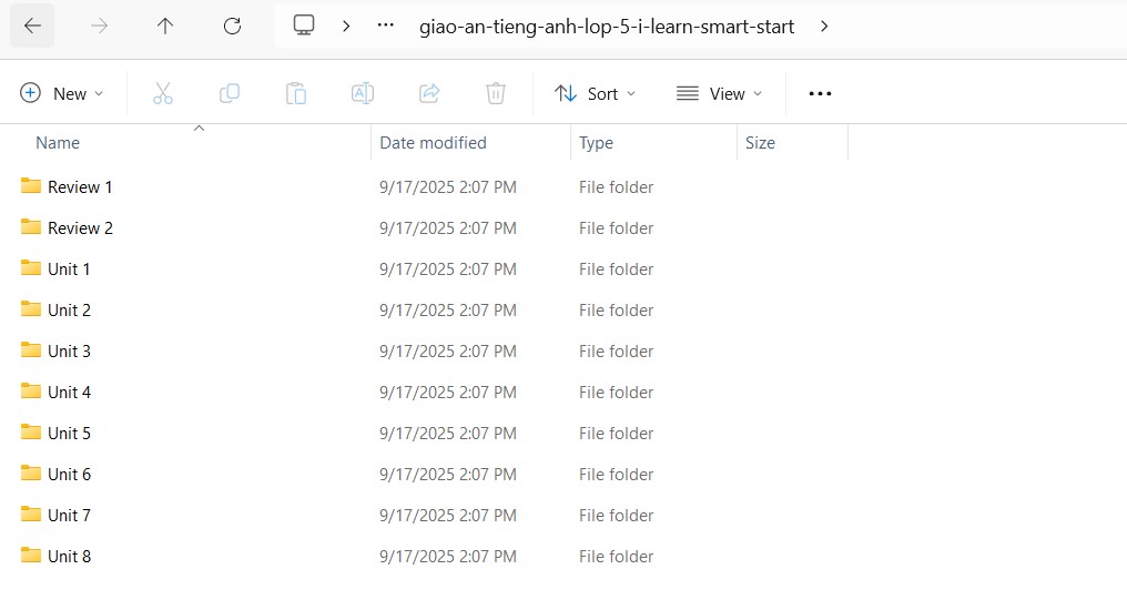 Giáo án tiếng Anh lớp 5 i-Learn Smart Start