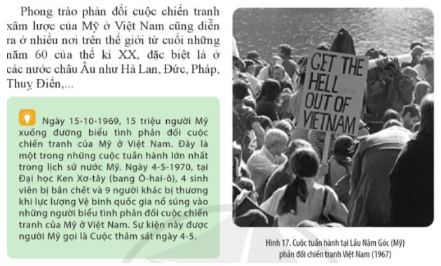 Giải Chuyên đề Lịch sử 11 Cánh diều: Chiến tranh và hòa bình từ sau năm 1945 đến nay