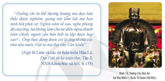 Giải Chuyên đề Lịch sử 11 Cánh diều: Một số danh nhân Việt Nam trong lĩnh vực giáo dục - đào tạo và khoa học - công nghệ