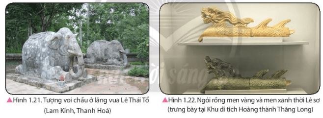 Giải Chuyên đề Lịch sử 11 Chân trời sáng tạo: Nghệ thuật thời Lê Sơ, thời Mạc