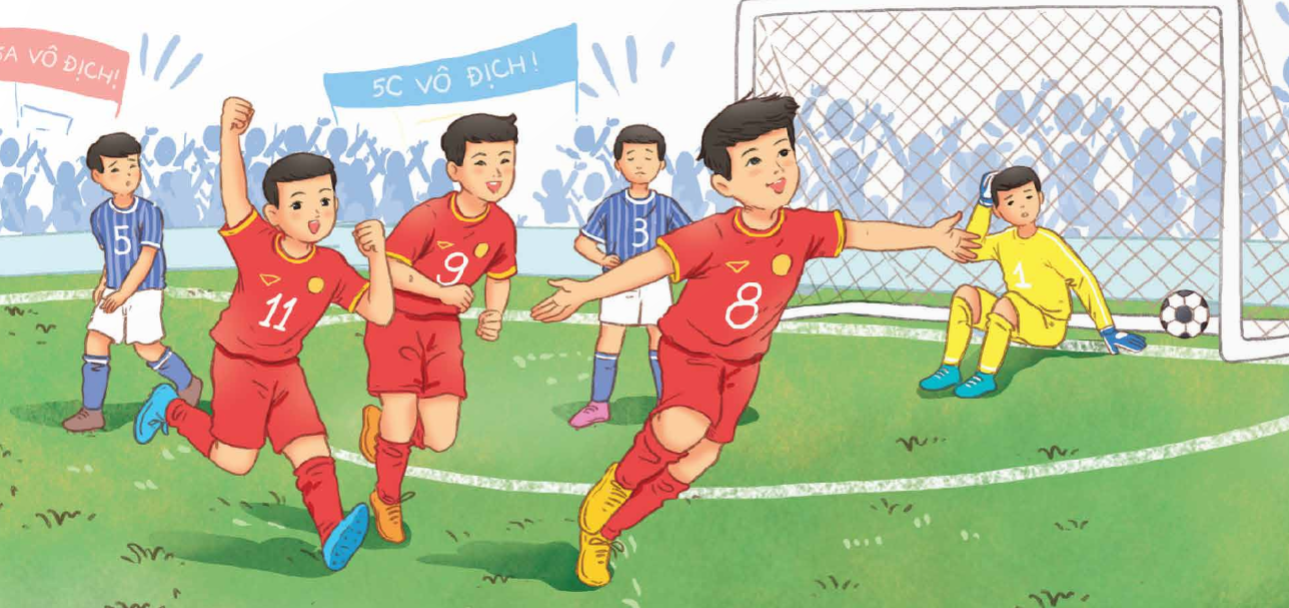 Ngôi sao sân cỏ trang 31 lớp 5 Tập 1 Kết nối tri thức