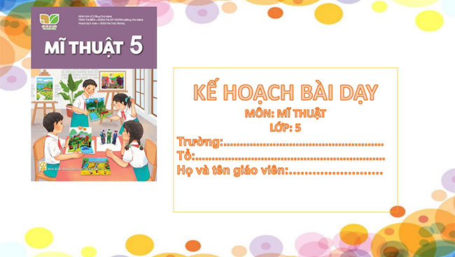 PowerPoint Mĩ thuật 5 sách Kết nối tri thức