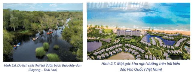 Giải Chuyên đề Địa lí 11 Chân trời sáng tạo: Một số loại hình du lịch phổ biến và xu hướng phát triển du lịch trên thế giới