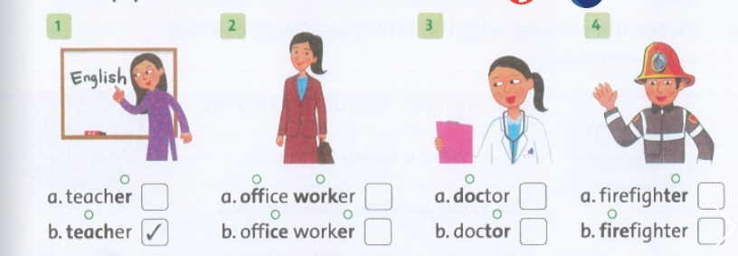 SBT tiếng Anh 4 Family and Friends unit 1 lesson 4 trang 13 minh họa 1