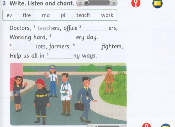 SBT tiếng Anh 4 Family and Friends unit 1 lesson 4 trang 13 minh họa 2