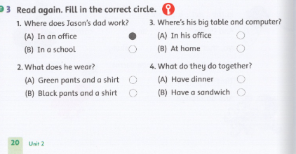 Sách bài tập Family and Friends 4 Unit 2 Lesson 5 minh họa 2