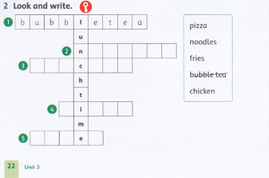 Sách bài tập Family and Friends 4 Unit 3 Lesson 1 minh họa 2