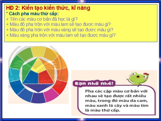 Giáo án PowerPoint Mĩ thuật 3 sách Chân trời sáng tạo