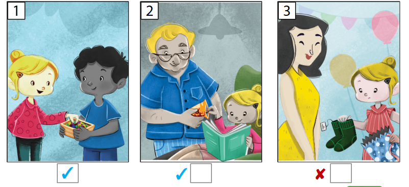 SBT Tiếng Anh 1 Wonderful World Unit 2 Lesson 5 minh họa 4