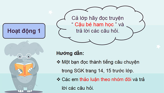 PowerPoint Đạo đức 3 Bài 3: Em ham học hỏi