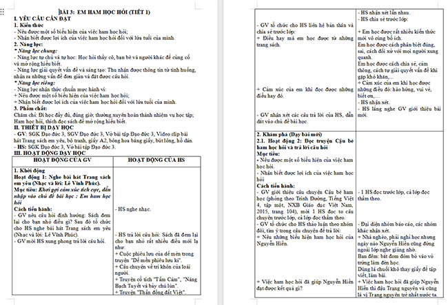 PowerPoint Đạo đức 3 Bài 3: Em ham học hỏi