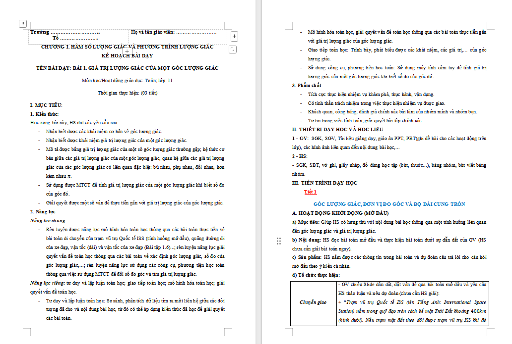 PowerPoint Toán 11 Bài 1 Kết nối tri thức