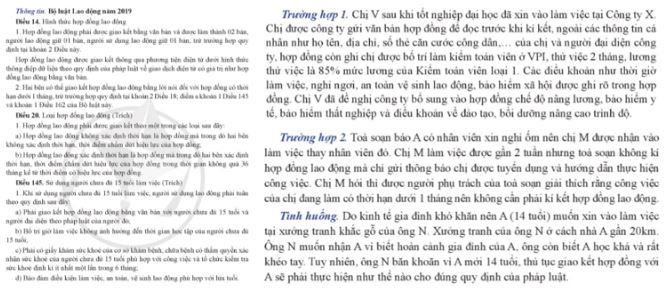 Giải Chuyên đề Kinh tế Pháp luật 11 Cánh diều bài 4