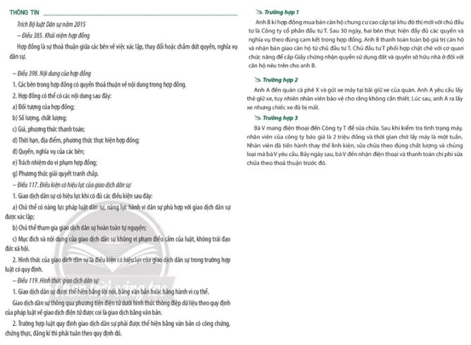 Giải Chuyên đề Kinh tế Pháp luật 11 Chân trời sáng tạo bài 4