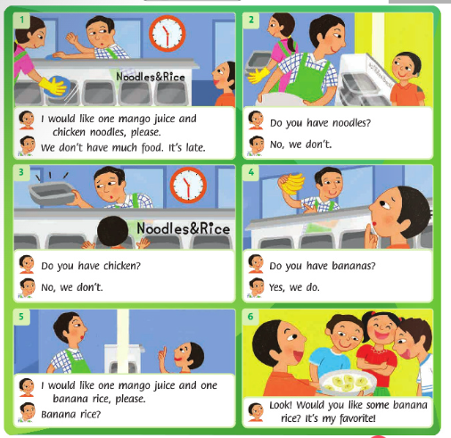 Tiếng Anh lớp 4 Family and Friends unit 3 lesson five minh họa 1