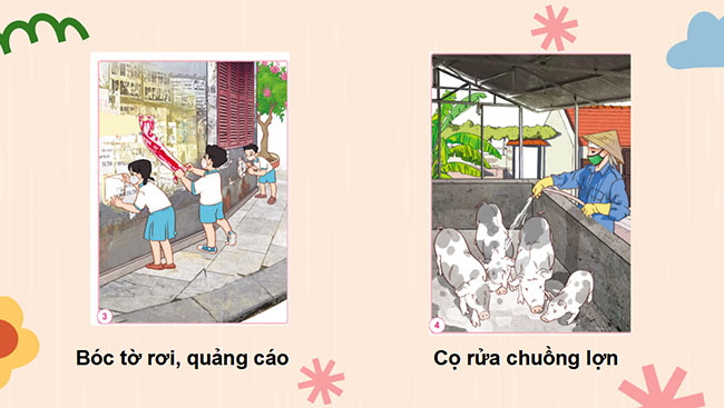 PowerPoint Tự nhiên và xã hội 3 Giữ vệ sinh xung quanh nhà ở