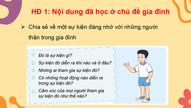 PowerPoint Tự nhiên và xã hội 3 Ôn tập chủ đề Gia đình