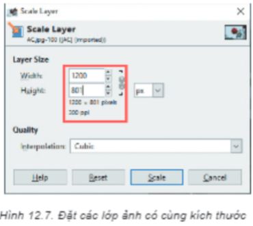 Giải Chuyên đề Tin học 11 Kết nối tri thức bài 12: Tạo ảnh động