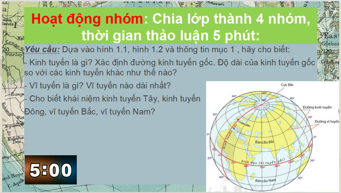 Giáo án PowerPoint Địa lí 6 Cánh diều