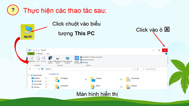 PowerPoint Tin học 3 Em bắt đầu sử dụng máy tính