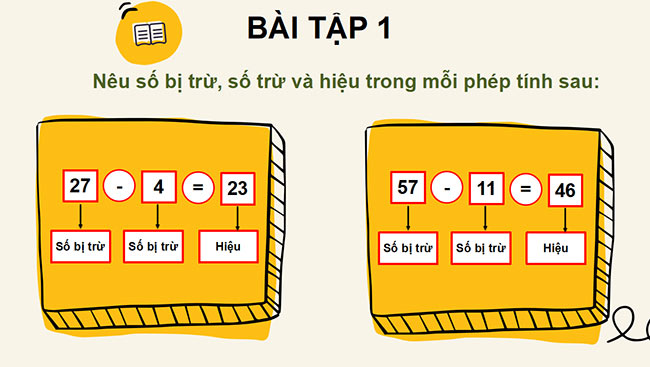 PowerPoint Toán 2: Số bị trừ - số trừ - hiệu