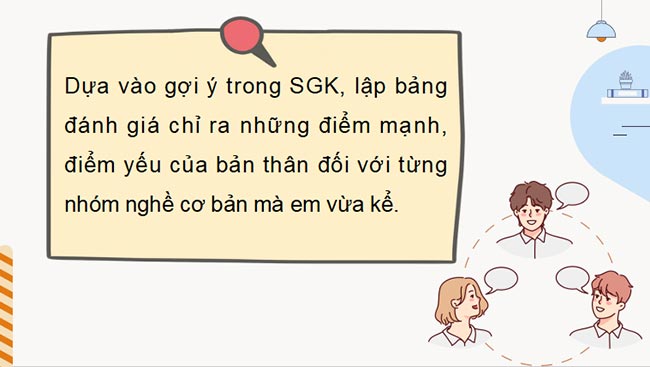 Rèn luyện phẩm chất năng lực phù hợp với nhóm nghề lựa chọn