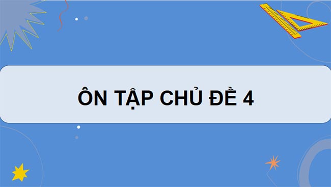  Khoa học tự nhiên 7 Ôn tập chủ đề 4