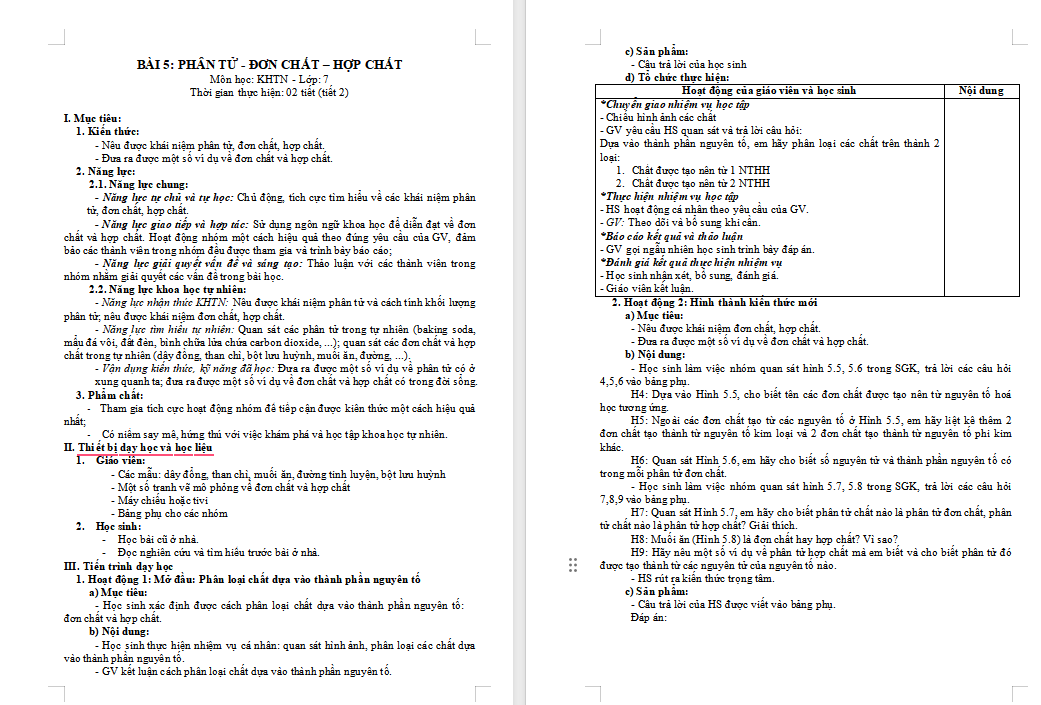 PowerPoint Khoa học tự nhiên 7 CTST Bài 5