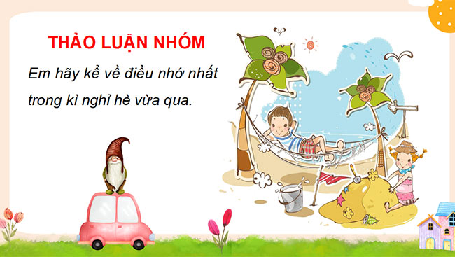 PowerPoint Tiếng Việt 3 Mùa hè của em