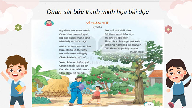 PowerPoint Tiếng Việt 3 Về thăm quê