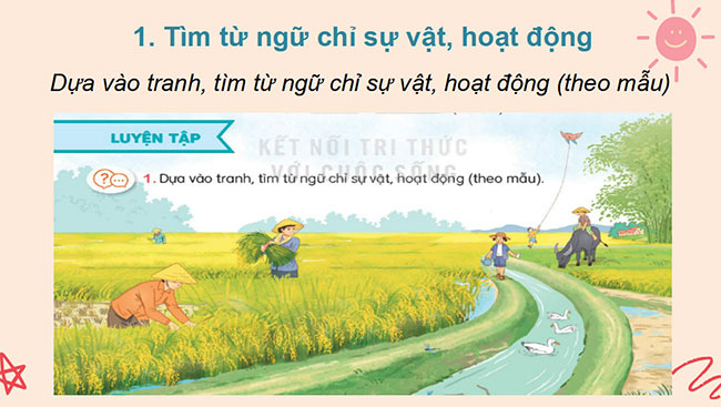 PowerPoint Tiếng Việt 3 Từ ngữ chỉ sự vật, hoạt động; Câu giới thiệu, câu nêu hoạt động