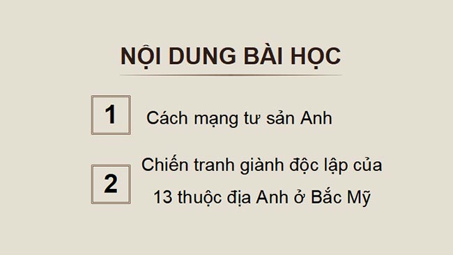 Giáo án PowerPoint Lịch sử 8 Bài 1 Kết nối tri thức