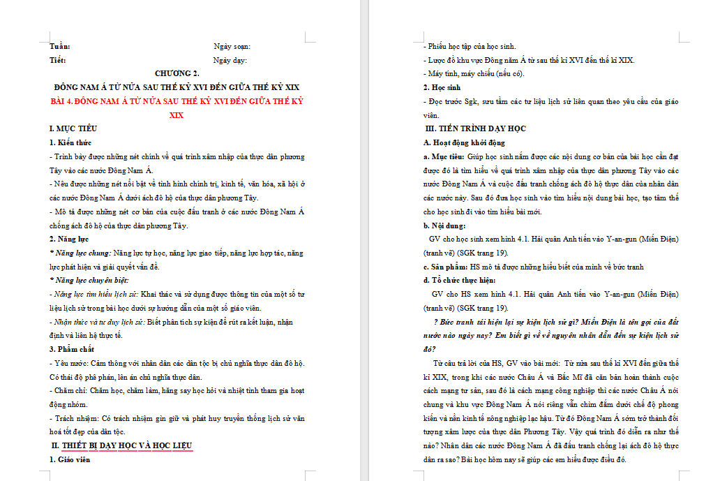 Giáo án PowerPoint Lịch sử 8 Bài 4 Kết nối tri thức