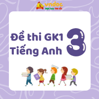 Đề thi Tiếng Anh lớp 3 giữa học kì 1 Smart Start