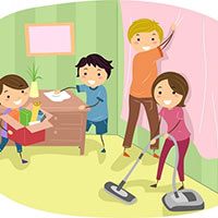 Giáo án Tự nhiên và xã hội 2 Bài 5: Ôn tập chủ đề gia đình