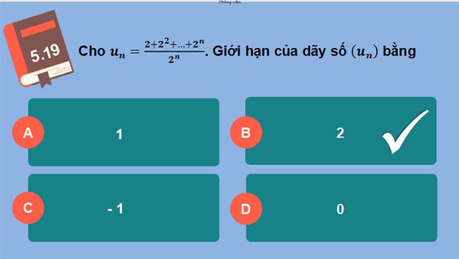 PowerPoint Toán 11 Bài tập cuối chương 5