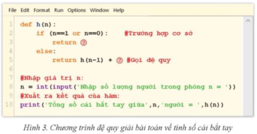 Giải Chuyên đề Tin học 11 Cánh diều bài 2: Thuật toán đệ quy