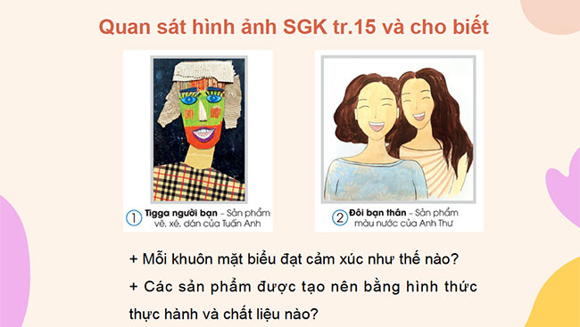 PowerPoint Mĩ thuật 5 Bài 3: Khuôn mặt vui vẻ