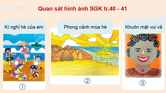 PowerPoint Mĩ thuật 5 Bài ôn tập: Cùng nhau ôn tập học kì 1