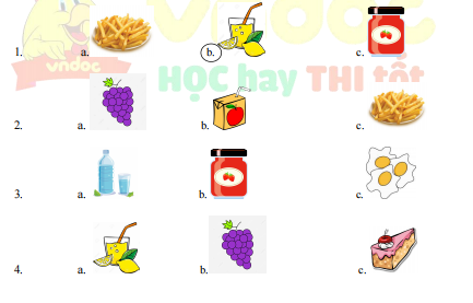 Luyện nghe Tiếng Anh 4 Global Success Unit 4 minh họa 1