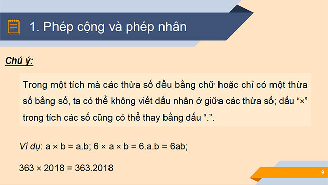 PowerPoint Toán 6 Bài 3: Các phép tính trong tập hợp số tự nhiên